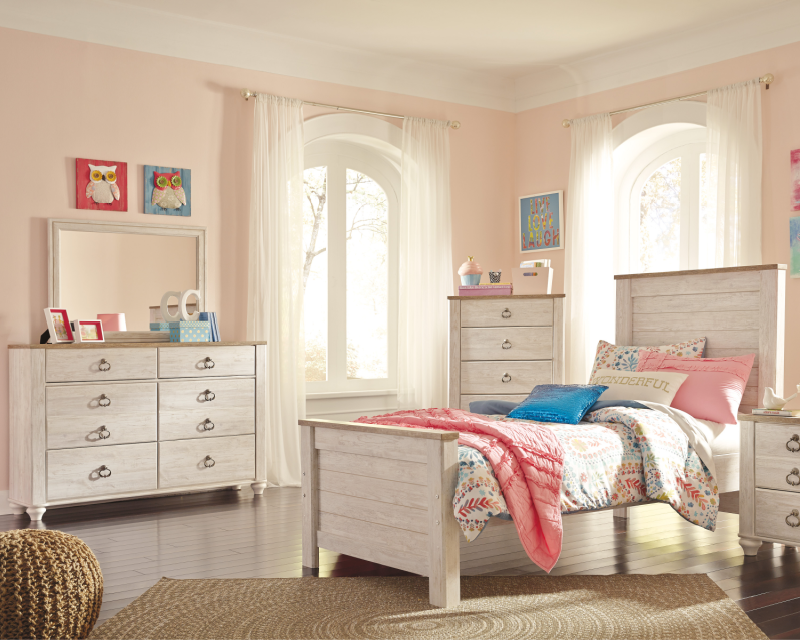 Ashley Willowton Twin To Own, Twin Bed Collections