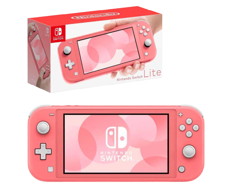 Nintendo Switch Lite - Coral, Rent To Own Gaming Consoles | A+ Rentals