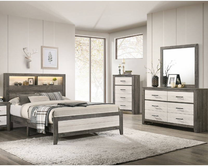 "Rhett" King 3Piece Bedroom Set, Rent To Own Bedroom Sets A+ Rentals